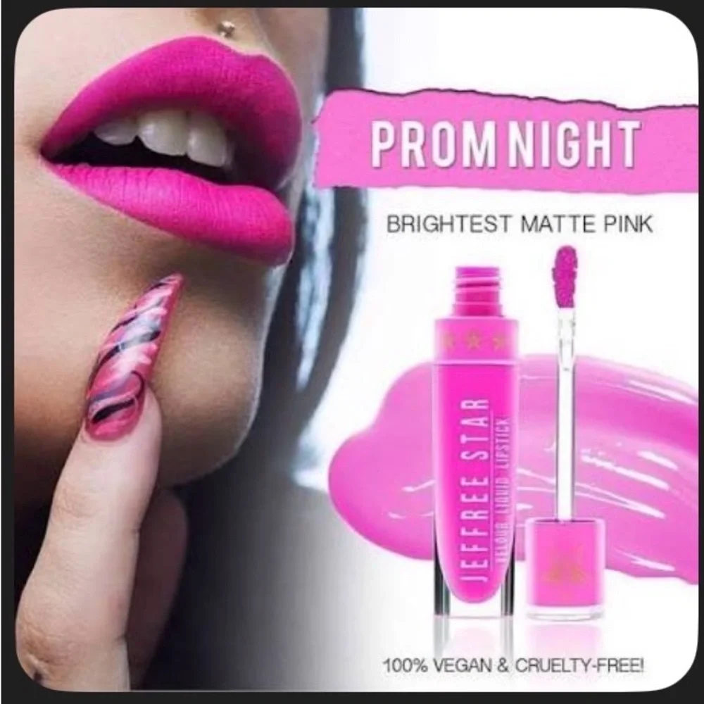 Jeffree Star PROM NIGHT Vibrant Pink Lipstick